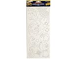 Kole Imports CG535 Halloween White Chipboard Shapes [並行輸入品]