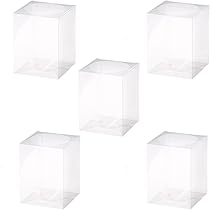 アクリルBOX（15個） Amazon.co.jp: 日本製 Mサイズ 15cm×15cm×高さ20cm 2個クリアケース