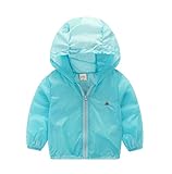 FEVON　パーカー　ベビー　男の子　女の子　ジャケット　薄手　夏　日焼け止め服　フード付き　ジップアップ　キッズコート　アウター　ラッシュガード　UVカット　ウィンド ブレーカー　ジャンパー　全4色