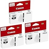 Canon キヤノン 5127C001 インクタンク BCI-301BK ブラック 3本セット