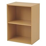 山善(YAMAZEN) カラーボックス 2段 ナチュラル GCB-2(NB)