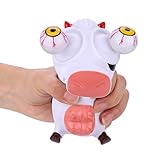 moonker Novelties玩具、Squishy Lovely Pop Eyes Cows Squeeze応力Reliever VentトイGifts forキッズと大人 over 3 year