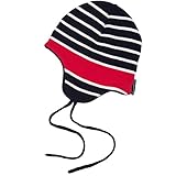 Polarn O Pyret Signature Stripe Wind Proofヘルメット(ベビー) カラー: ブルー