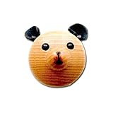 ハーフェレ 木製ノブ〈ツマミ〉 W001 クマ