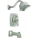 Moen 82830EPSRN Posi-Temp Pressure Balanced Tub and Shower Trim, Spot Resist Brushed Nickel by Stand