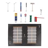 STARTIST 1/64 駐車場 地下ガレージ ミニチュアレイアウト 装飾 収集品 ジオラマ 車両シーン ディスプレイ カーモデル ショー, Style B