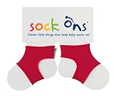 Sock Ons Socks - 6-12 Months, Red by Sock Ons