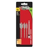Disston E0102733 Blu-Mol Xtreme Spade Bit Sets, 4-Inch, 4-Piece by Disston