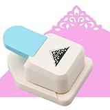 ペーパーコーナーパンチ 三角形 花柄 大型 クラフトコーナーパンチ ペーパーカッター ポータブルコーナーホールパンチ スクラップブッキング DIYクラフト DIYクラフト カード作成用