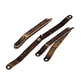 Hommy 折りたたみサポートヒンジ ブロンズトーン メタル キャビネットギフトボックス