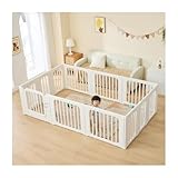 GU MODE ベビーサークル ベビーゲート ベビーフェンス 3WAY変形 置くだけ ドアロック付き 安全設計 ペット用可能