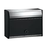 ナスタ(NASTA) 戸建/集合住宅向け 防滴型郵便ポスト  KS-MB34S-MBK モダンブラック