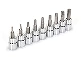 TEKTON 1351 3/8-Inch Drive Star Bit Socket Set, T10 - T50, 10-Piece [並行輸入品]
