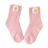 Youth Dream(ユースドリーム） 笑顔　ベビーソックス　 1-10歳　 6足セット 保温(7-10歳.ピンク)