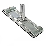 Silverline 235mmx 80mm Die Cast Aluminium Swivel Pole Sander & Securing Clamps
