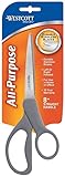 Westcott Preferred Stainless Steel Scissors, 8" Straight, Gray [並行輸入品]