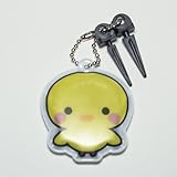 アニマル反射キーホルダー　自転車用フック付　ひよこ