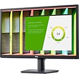 【整備済み品】Dell E2422H 23.8インチ FHD モニター | 1080p LED液晶 | 非光沢 | 16:9 ワイド画面 | ブルーライト軽減 | フリッカーフリー | DP・VGA対応 | スリムデザイン | ブラック【付属品：電源ケーブル・DPケーブル
