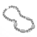 Silicone necklace, PAMISO Consider It Maid Baby/Toddler Silicone Teething Necklace - BPA Free and FD