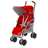 Maclaren Techno XT Pushchairs (Cardinal/Silver) - 2016 Range by Maclaren