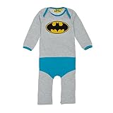 Batman Super Suit (6/12 Months) by Fabric Flavours