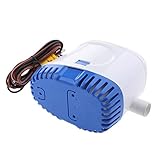 B Baosity 24V 600GPH 　自動　水中　ヨット　ビルジポンプ　ウォーターポンプ　フロートスイッチ