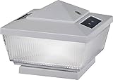 Boston Harbor QPP3B-R4-WH-B1 Post Cap Solar Light, White [並行輸入品]