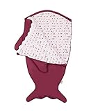 Happylifehere おくるみ サメ 新生児 赤ちゃん ベビー 1-3歳 かわいい 綿 コットン 7色 出産祝い 秋 冬 大きいサイズ お出かけ レッド