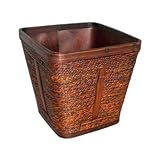 Cheung's FP-2970SQ-07D Wooden 7'' Square Planter