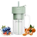 小型 ミキサー ジューサー 旅行用ジュースコップ ハンディ ジューサー 420ML USB充電式 高速回転 ポータブル 物/野菜/離乳食/ミルクセーキ 水洗い可能 操作簡単