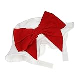 JamieRaeHats SH-WHT-REDBRM 3-12m