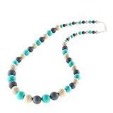 Kitdine 歯固め シリコン製 授乳ネックレス 歯固めジュエリー FDA認可済 BPAフリー