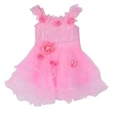 Ochine　子供ワンピース　レース　上質なオーガンジ　お姫さま　ノースリーブドレス　出演服　春夏