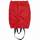 アームカバー ベビー 子供 日本製 防風 防水 裏アルミ 腕カバー レッド フリー