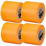 ニチバン ビニールテープ 4個入 50mm×10m VT5013-4P 橙