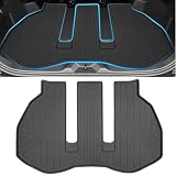 BLUESEATEC 新型 アルファード 40系 ヴェルファイア 40系 ラゲッジマット Alphard Vellfire AGH40W AGH45W AAHH40W AAHH45W (R5.6～現行) トランクマット 3D立体構造 防水 TPE素材 無臭 1P