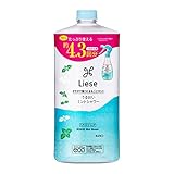 リーゼ 【大容量】 うるおいミントシャワー 寝ぐせ直し つめかえ用 4.3回分 700ml