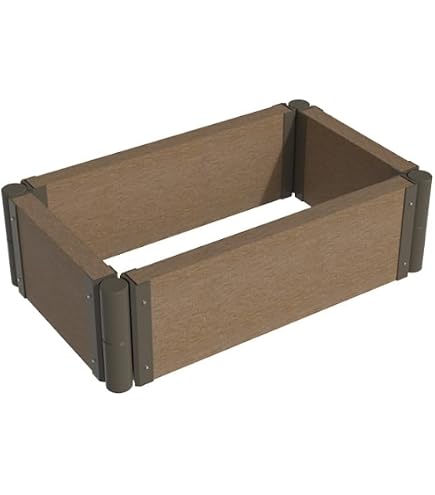 Amazon.co.jp: Kennkari 木製 プランターボックス レイズドベッド 天然