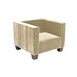 arne ソファー 1人掛け 1人用 肘付き ロータイプ ファブリック 布張り リビング massive 1P V-1017 モケット生地 ベージュ