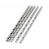uxcell　ドリルビット　ドリル刃　螺旋ドリルビット　穴開け　高速鋼製　ストレート軸　3.3mm　5本セット