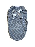 Beautiful Cozy And Warm Baby Swaddle Blanket - GREY by swuddles