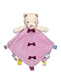 Taggies Rattle Head Kitty Baby Girl Plush Security Blanket Lovie by Taggies - Lavender - Not Applica
