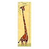 aBaby Giraffe Growth Chart Name Tristan [並行輸入品]