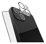 【RAPTIC】 iPhone15Plus 対応 液晶 ガラスフィルム/カメラ保護フィルム 2点 セット 9H 強化ガラス 指紋 気泡 傷 防止 フィルム カメラ保護カバー 日本製 ガラス 使用 [ Apple iPhone15 Plus アイフォン15 プラス 対応 ] iPhone15Plusガラスフィルム 2 in 1 Bundle Kit クリア