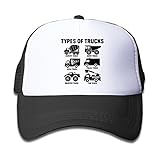 ボーイズ メッシュキャップ 通気性 大人気 登山 メッシュハット トラック 種類 おしゃれ 帽子 カジュアル ストーリート系ブラック プリント付き 無地