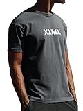 [XEXYMIX] MENS ゼクシィミックス メンズ トップス 半袖 Tシャツ メンズ XMMST01H2 L グレー