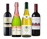 飲み比べワインセット カジュアルパーティーフルコース 赤・白・泡 750ml×4本セット [ 3000ml ]