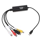 AOKWAWALIY Avキャプチャーカード Vhsからデジタルへのコンバーター ビデオレコーダー 8mmフィルムからデジタルへのコンバーター ビデオキャプチャ タイプ 銅 携帯電話