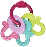 Bright Starts License to Drool Teether Pretty in Pink [並行輸入品]
