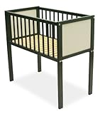 Grapi Mini Cot Bed (Anthracite) by Grapi